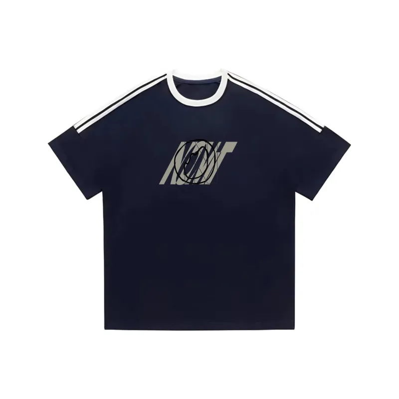 NOMT T Shirts Unisex Navy Blue-0
