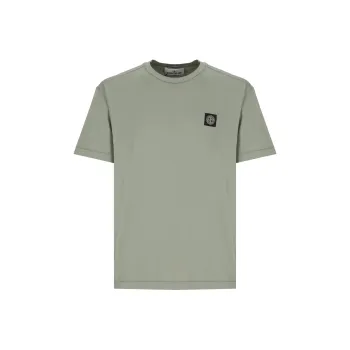 STONE ISLAND Compass Patch Crewneck T Shirt