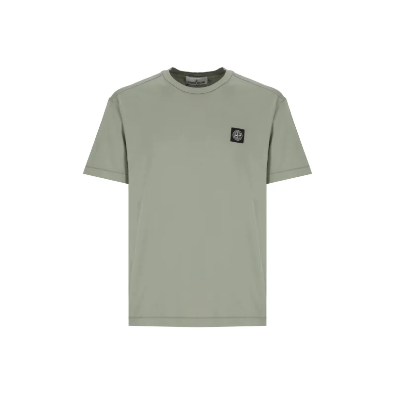 STONE ISLAND Compass Patch Crewneck T Shirt-0