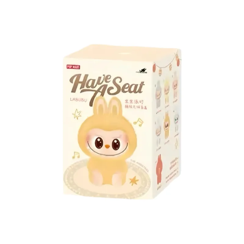 [Modified Doll] POP MART Labubu Sitting Queue Collection, Naughty And Adorable Confirmed, Cute Hang Tag Box 15cm-3