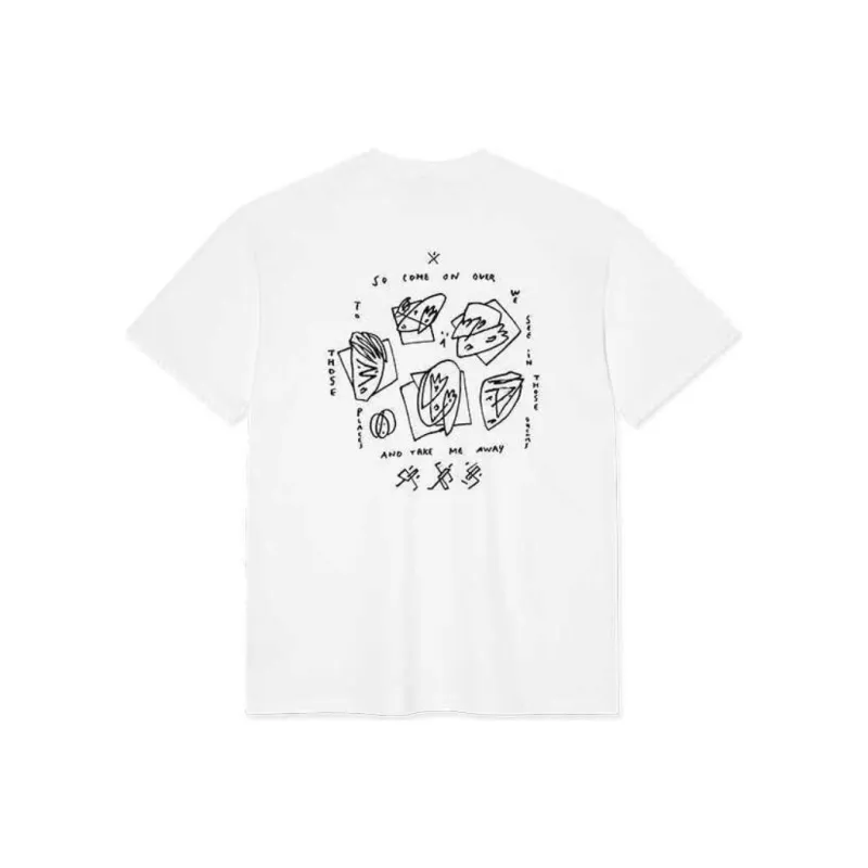 POLAR SKATE CO T Shirt Unisex White-0