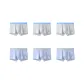6 Pack (Light Gray 3+Light Blue 3)