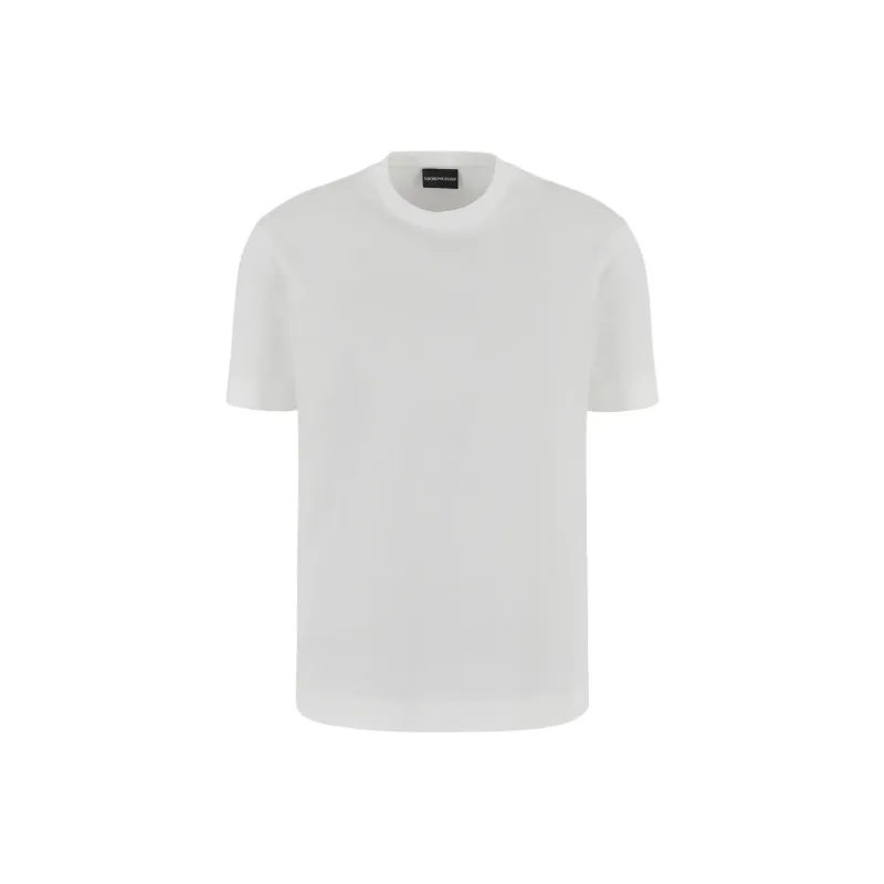 EMPORIO ARMANI 3D effect Asv Embossed Jacquard Jersey T shirt-0