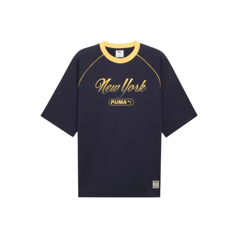 PUMA Camiseta Para Hombre Podium Wardrobe Essentials Bright Lights Nyc Flagship-0