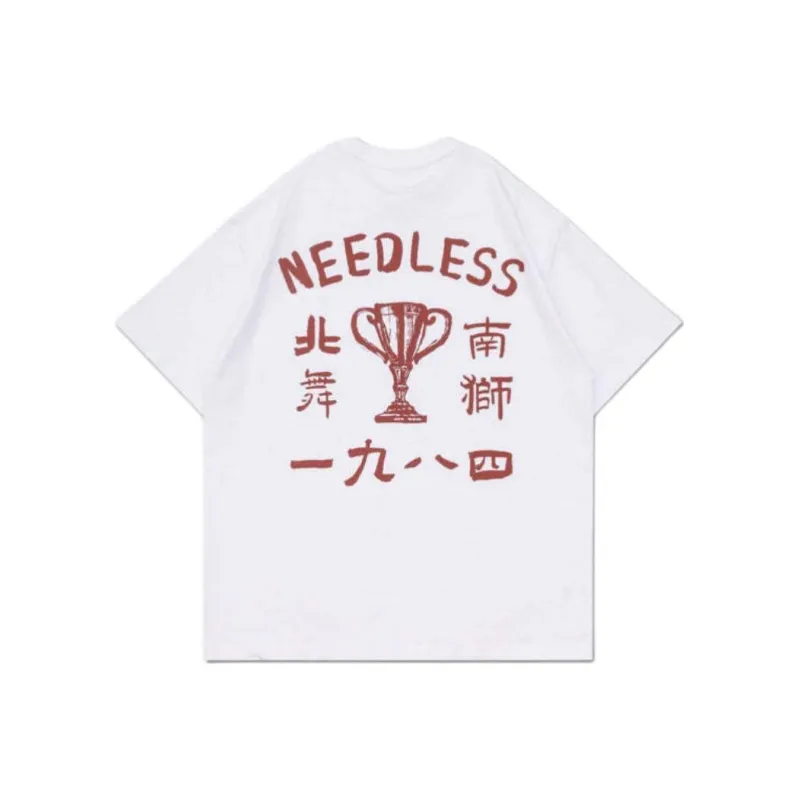 Needles GROCERY Collaboration T-Shirts Unisex White-0