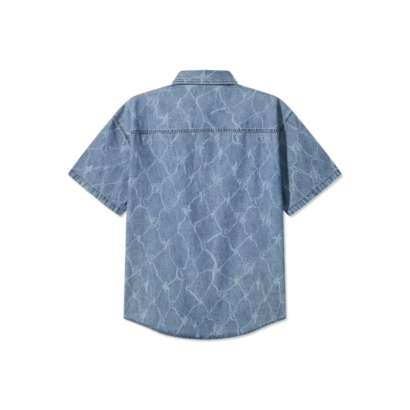 Cabbeen Shirt Men's Cerulean 47-1