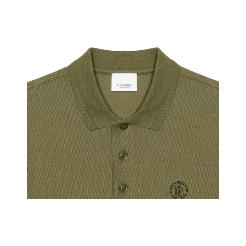 Burberry Check Trim Polo Shirt-8