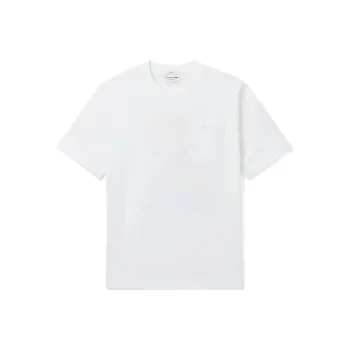 LACOSTE Summer Vitality Series T Shirts Unisex White
