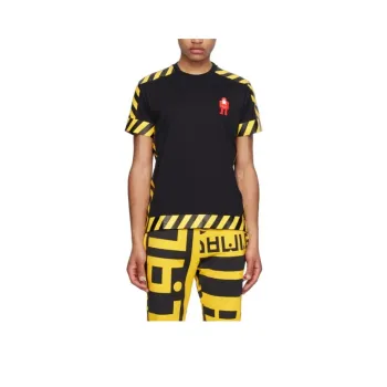 WALTER VAN BEIRENDONCK Danger Cotton T shirt