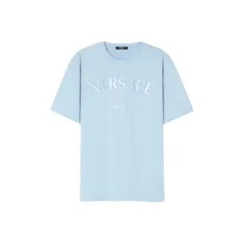 VERSACE T-Shirt Men's Light Blue