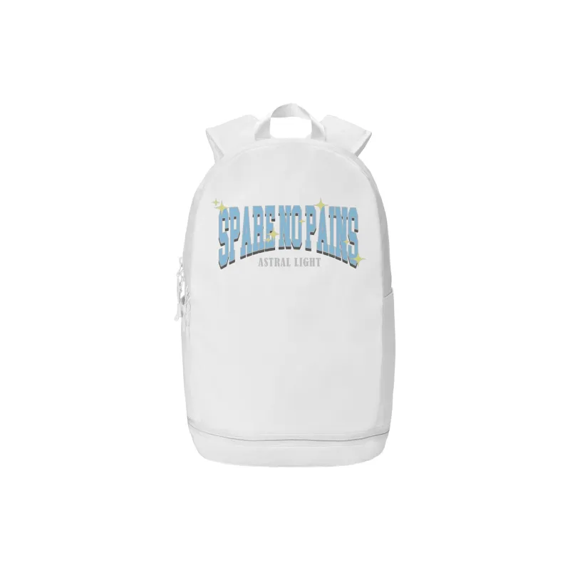 GLORY&CO Polyester Student Backpack Regular Unisex White-5