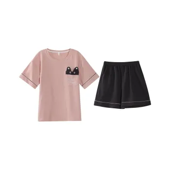 FENTENGCARE Pajama Set Women's Peach
