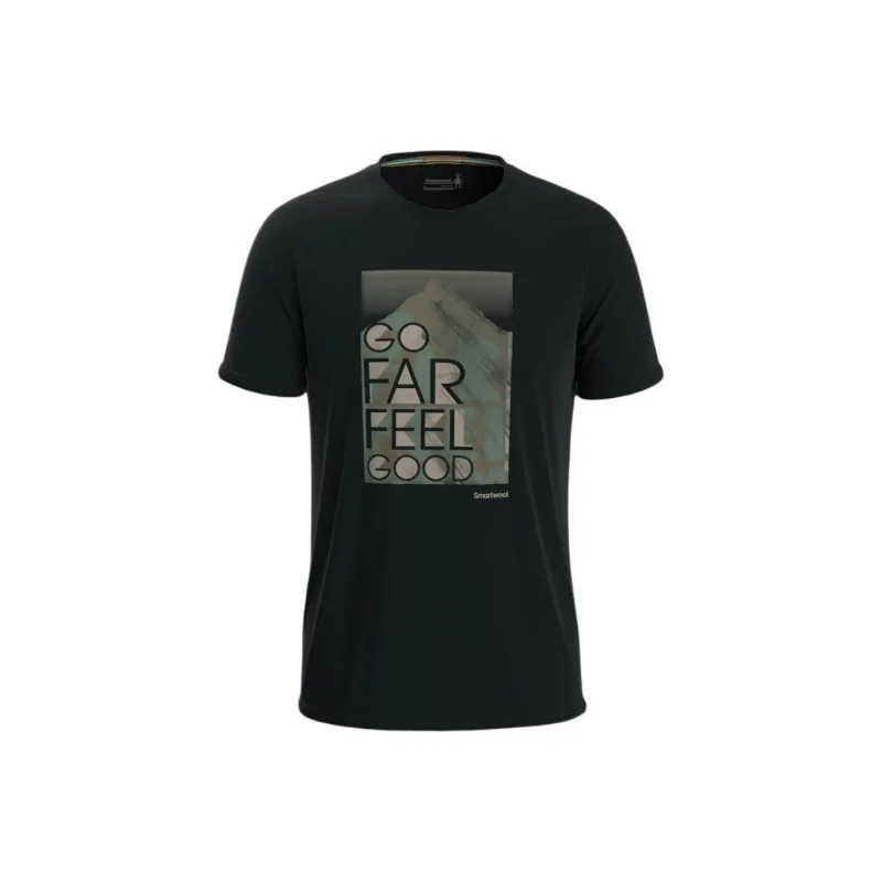 SMARTWOOL T-Shirts Men Black-0