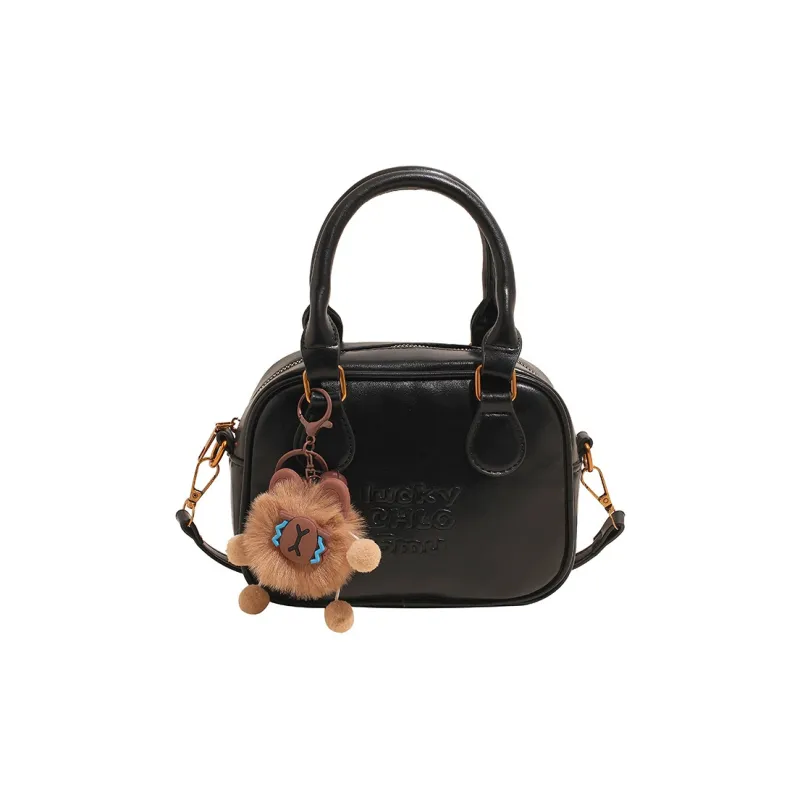 CORE BIRD PU Shoulder Bag Crossbody Bag Handbag Regular Women's Brown/Coffee/Black-4