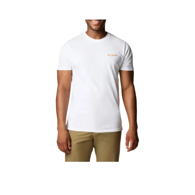 Columbia Men's Shroud Graphic T-Shirt T-Shirt Men's White-0