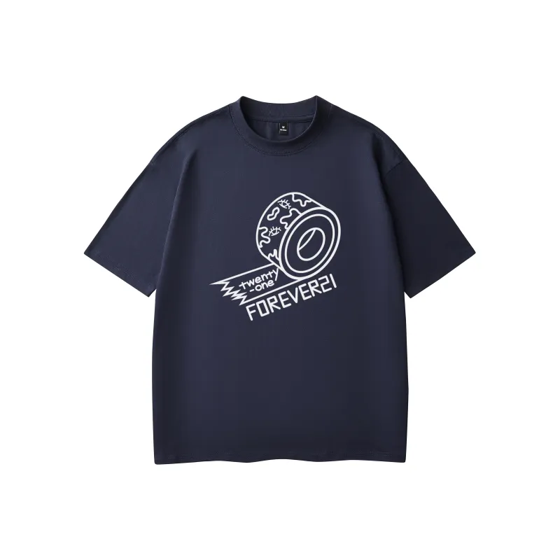 FOREVER 21 Drop Shoulder Sleeve T Shirt Unisex-8
