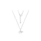 925 Sterling Silver, Delicate Fish Tail, Necklace