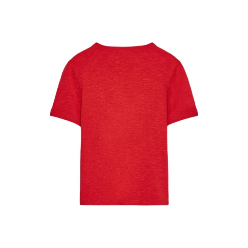 ZARA Regular T Shirt Women's Red-1