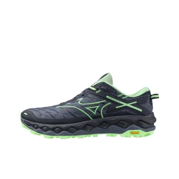 Mizuno Abrasion Resistant Low Top Running Shoes Men's Vintage Indigo