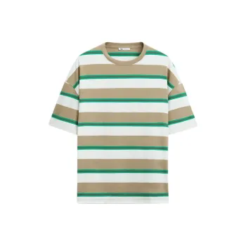 ZARA T Shirts Men Tan