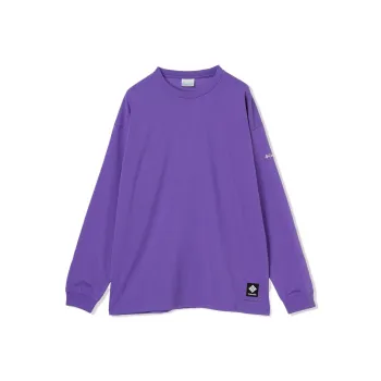 Columbia Lost Brook T Shirt Unisex Grape Glue