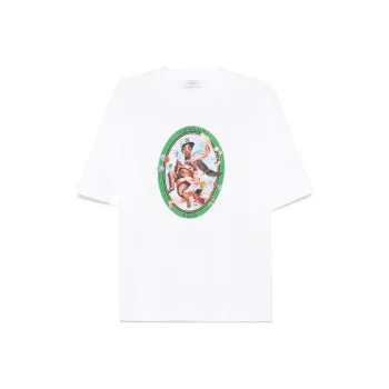 OFF WHITE Fresco Oval Skate Short Sleeve Tee