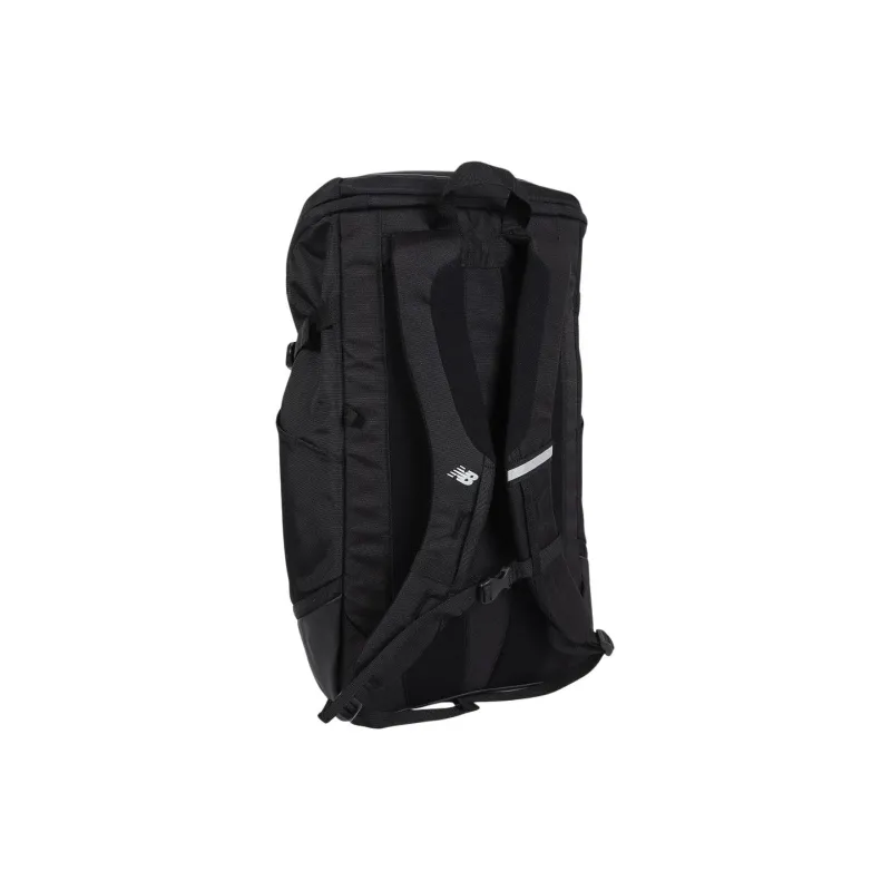 New Balance Synthetic Leather Backpack Unisex Black-2