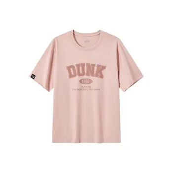 XTEP T Shirts Men Iron Pink