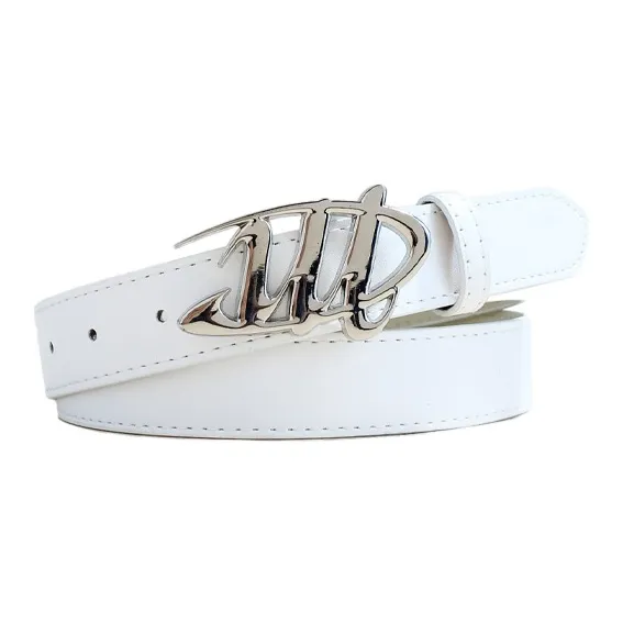 JKEM PU Leather Alloy Leather Belts Unisex 2.8cm-4