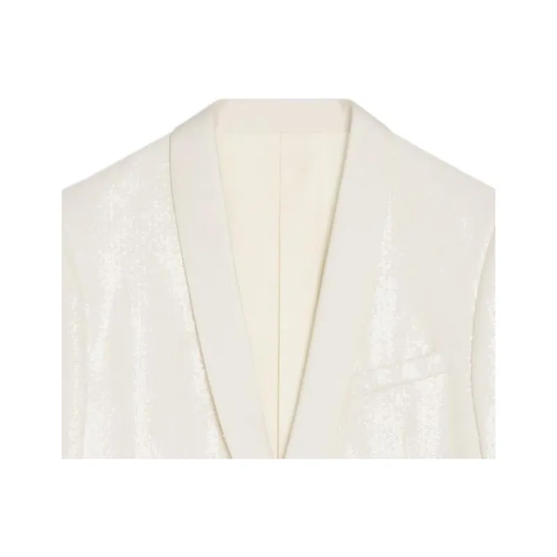CELINE Single Breasted Long Sleeved Jacket-2