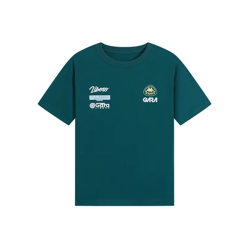 Kappa T Shirt Unisex Army Green-0