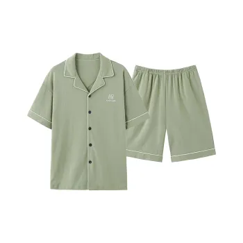FENTENGCARE Pajama Set Men's Matcha