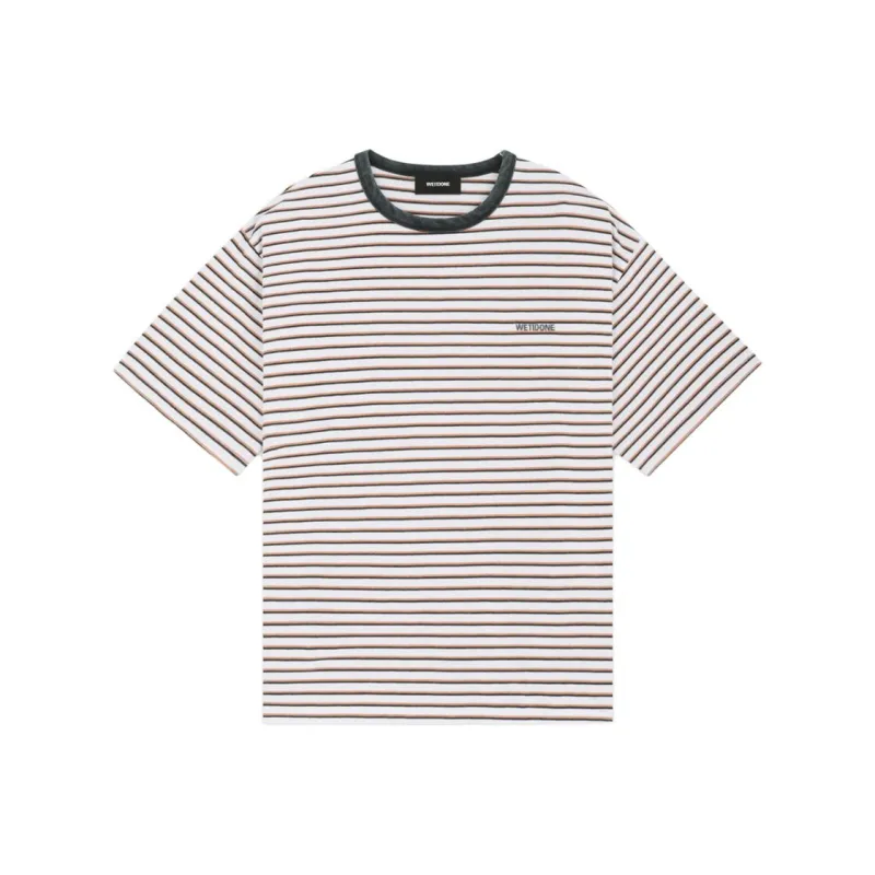 WE11DONE FW24 T Shirt Unisex White-0