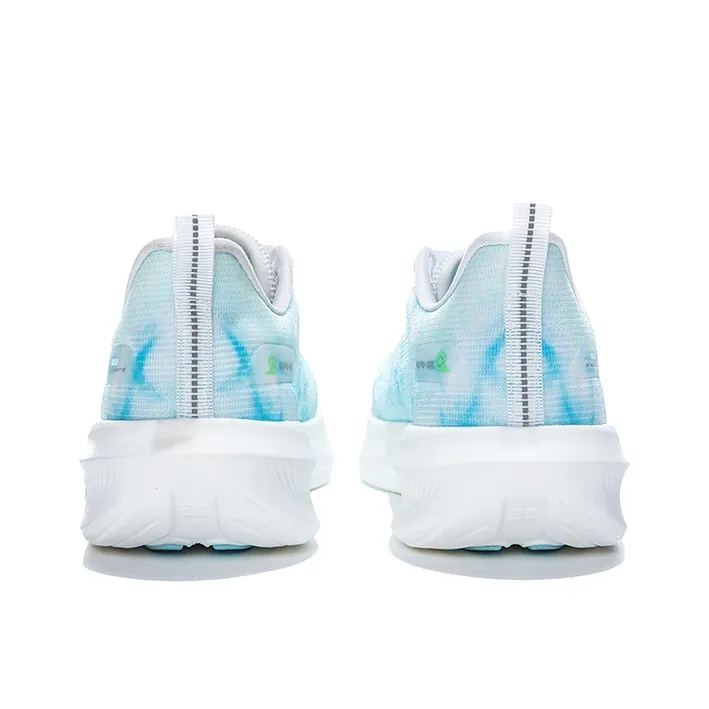 Erke Lightness 3.0 Anti Slip And Wear Resistant Lightweight Low Top Long Distance Running Shoes Men's White Blue-3