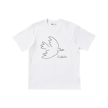 UNIQLO x BIJIASUO,LIANMINGKUAN Picasso, Collaboration SS25 T Shirt Unisex White