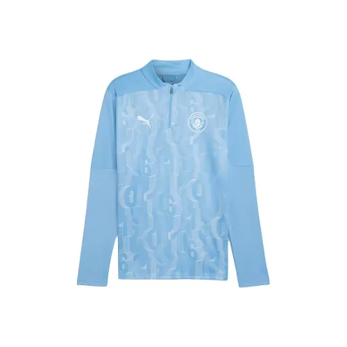PUMA Manchester City 24/25 Pre Match Quarter Zip Men's Top