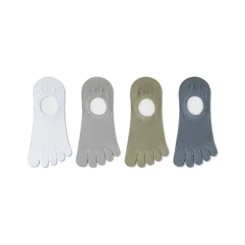 JIAZINI No Show Socks Men's 4 Pack