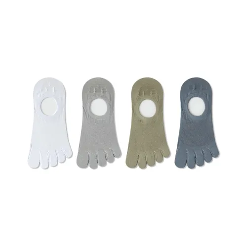 JIAZINI No Show Socks Men's 4 Pack