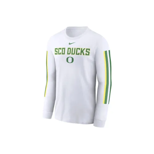 Nike College Oregon Ducks Local Spirit Slogan T-Shirt Men's White