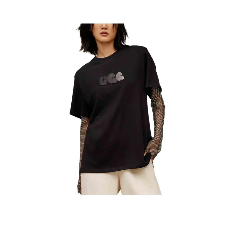 UGG SS25 T-Shirt Unisex Charcoal Black-0