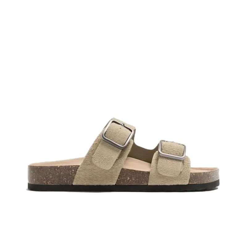 ZARA Slip Resistant Slide Slippers Men's Sandy Brown-1