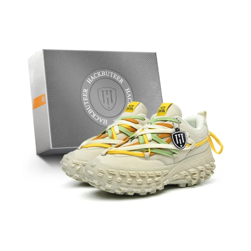 HACKBUTEER Low Top Chunky Sneakers Unisex Box Included-7