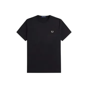 FRED PERRY T Shirts Men Black