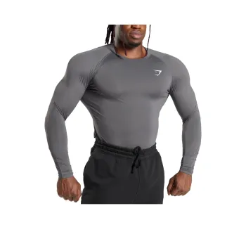 GYMSHARK FW24 T Shirt Men's Gray