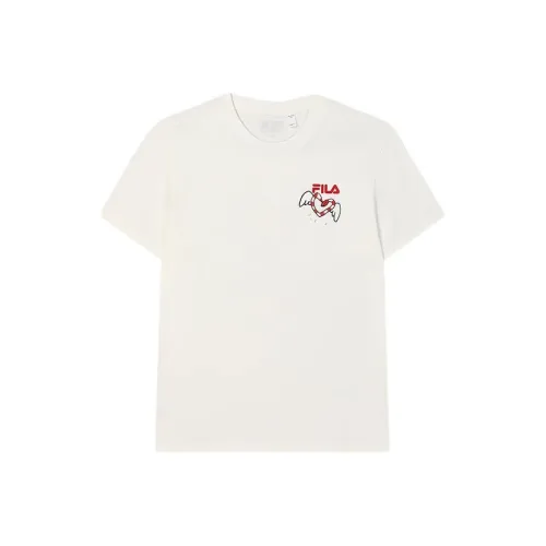 FILA ORIGINALE SS25 T-Shirt Unisex Cloud White