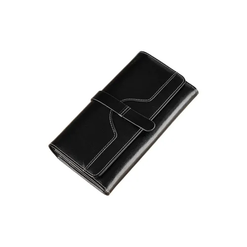 Tong Tong Rabbit Cow Leather Wallet Women's Multicolor