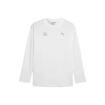 PUMA DARE TO Long Sleeve Tee T-Shirt Men's White