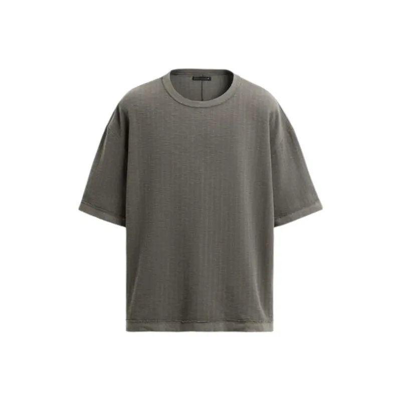 ZARA T Shirts Men Gray-0