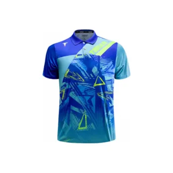TIBHAR T Shirt Men's Star Diamond Blue
