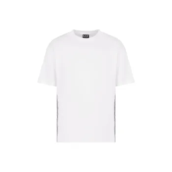 EMPORIO ARMANI Side Striped Logo Printed T Shirt
